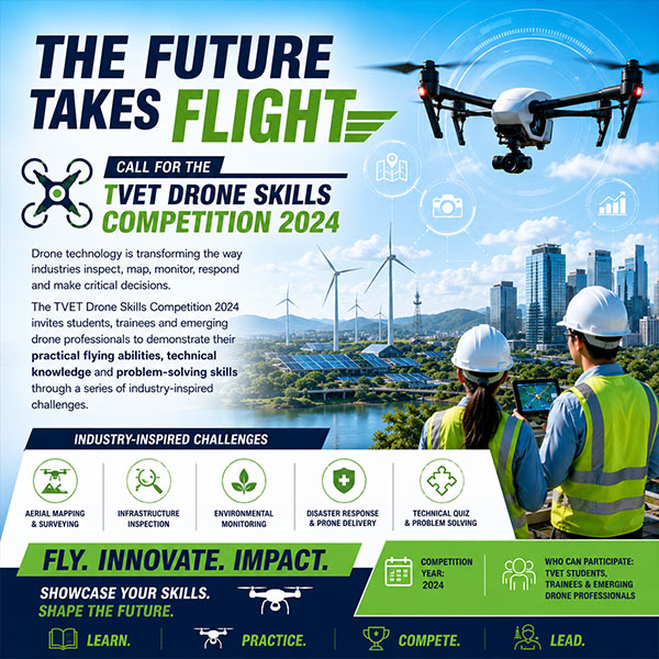 Call for the TVET Drone Skills